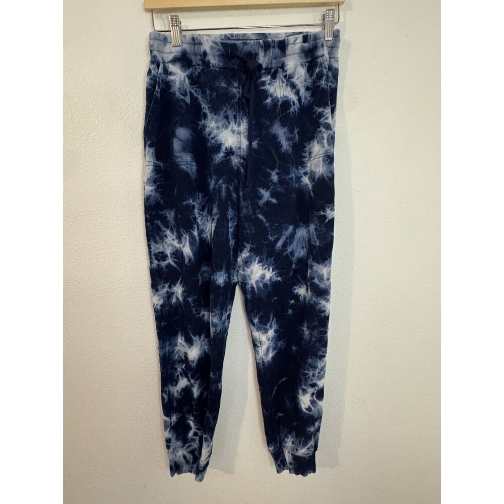 Jane And Delancey Women’s Blue Tie Dye Jogger Pants Size Medium Soft Knit